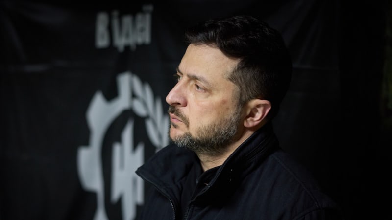 Ideální mírový plán hotový není, řekl Zelenskyj. Donbas Ukrajina za ruský neuzná