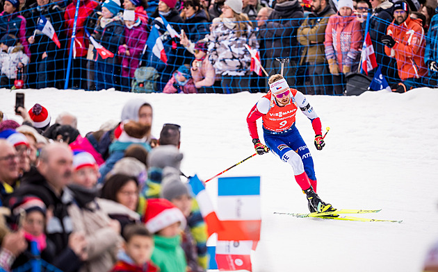 Hornig se dlouho držel s nejlepšími, ale v závěru chyboval. Stíhačku opanoval Botn