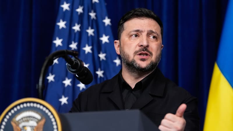 Zelenskyj po výrocích Trumpa: Ukrajina nikdy nebyla a nebude překážkou míru