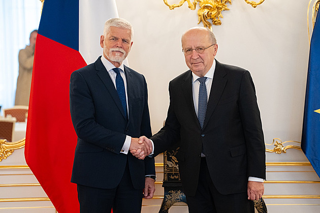 Pavel přijal eurokomisaře pro obranu. Hovořili o Ukrajině i bezpečnosti Evropy